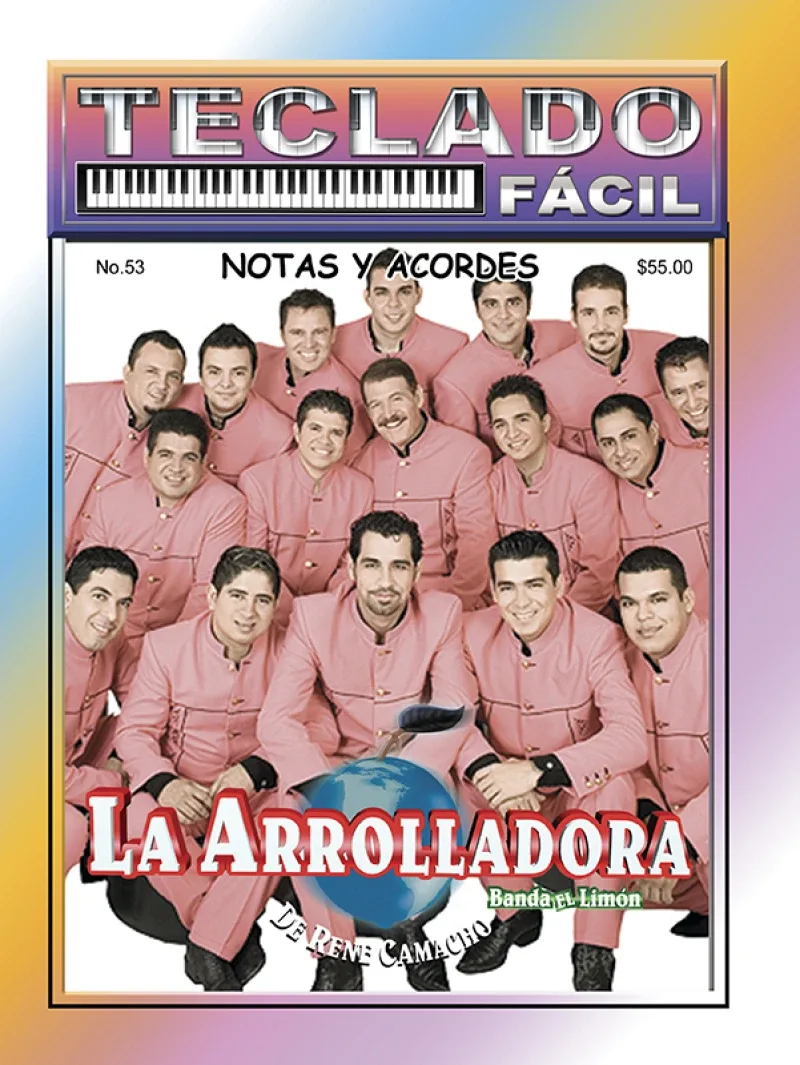 Teclado Fácil - No.53 - La Arrolladora