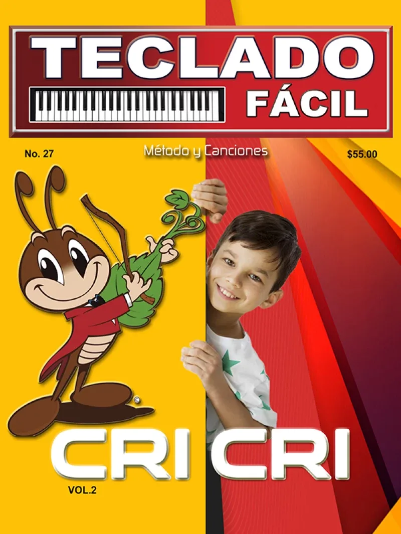 Teclado Fácil - No.27 - Cri Cri - Vol. 2