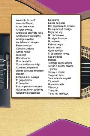Álbum de Guitarra Fácil - No.439 - La Canción Bravía en las voces de México