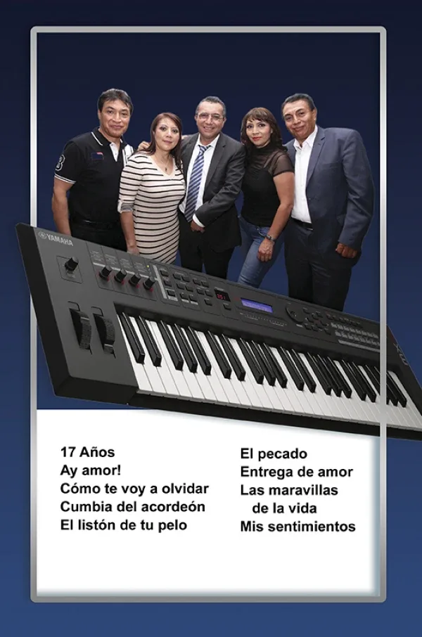 Teclado Fácil - No.54 - Ángeles Azules