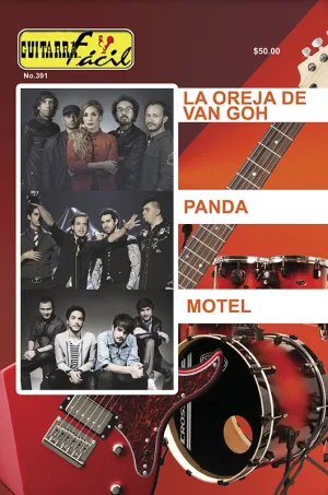 Álbum de Guitarra Fácil - No.391 - La Oreja de Van Gogh - Panda - Motel