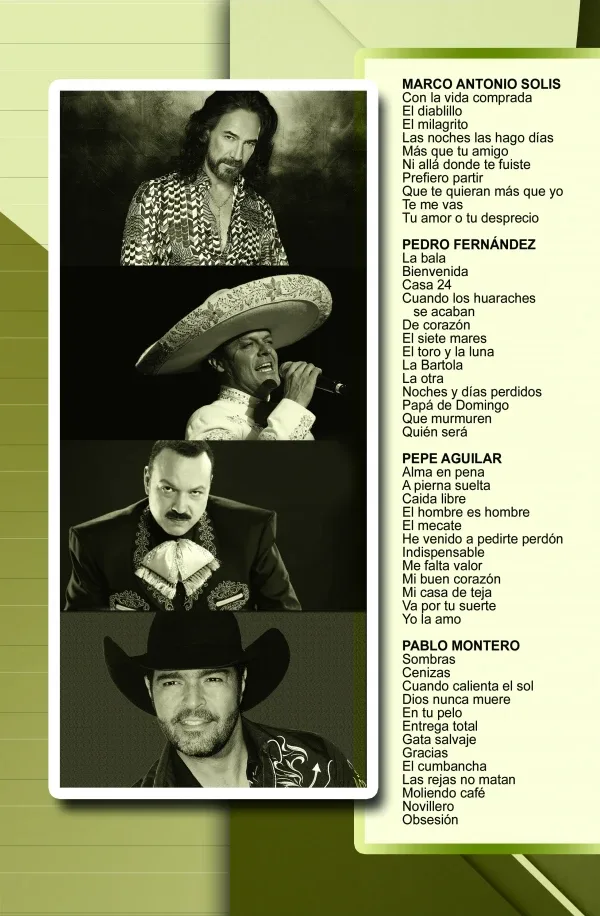 Álbum de Guitarra Fácil - No.360 - Marco Antonio Solis - Pedro Fernández - Pepe Aguilar - Pablo Montero