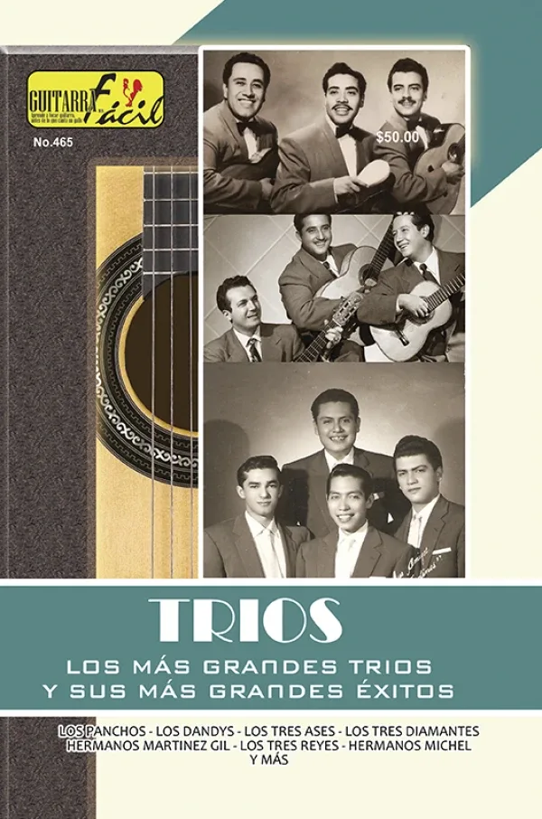 Álbum de Guitarra Fácil - No.465 - Trios Grandes Éxitos