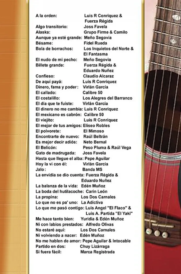 Álbum de Guitarra Fácil - No.508 - Banda, Norteño y Más